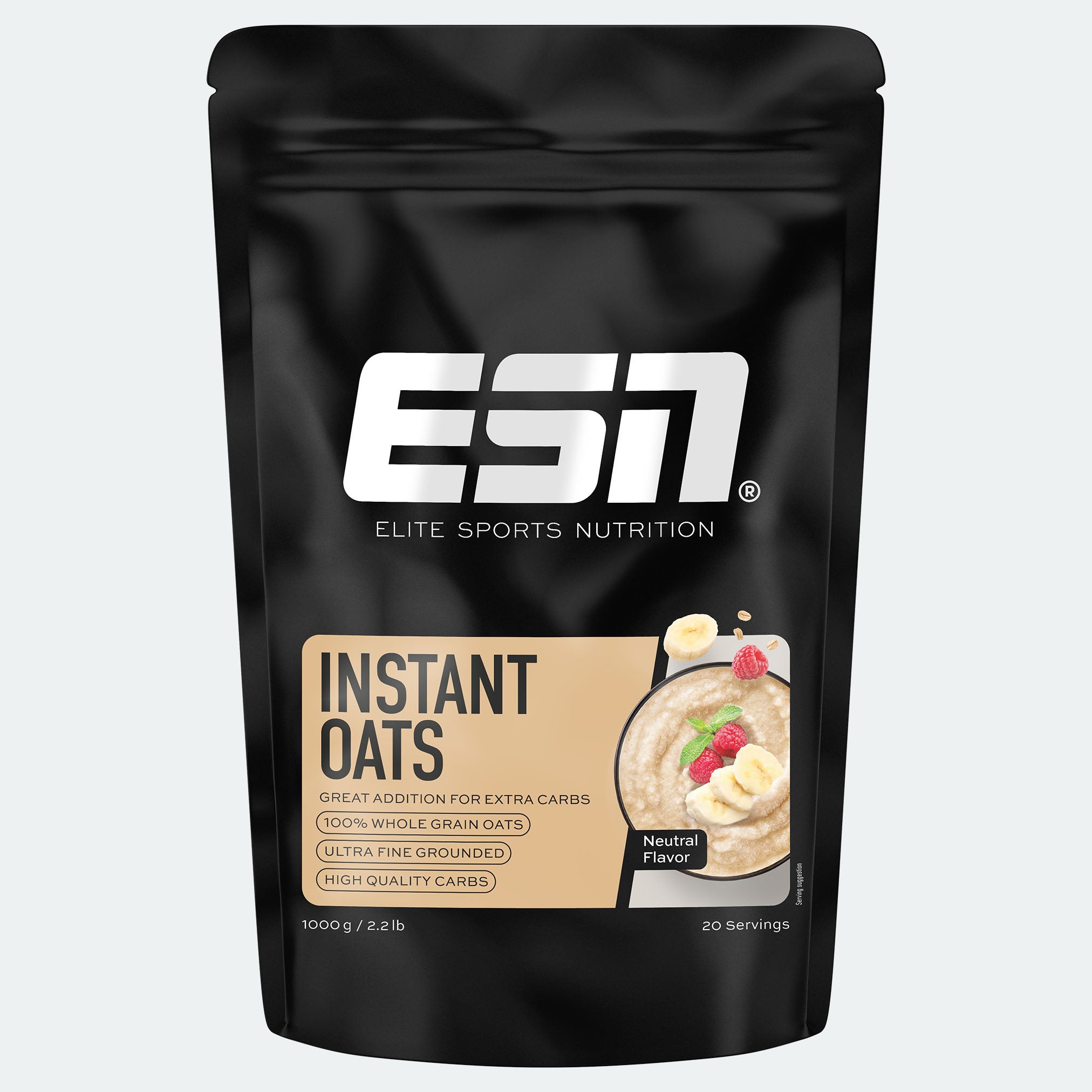 Instant Oats von ESN VollkornHaferflocken 1000g