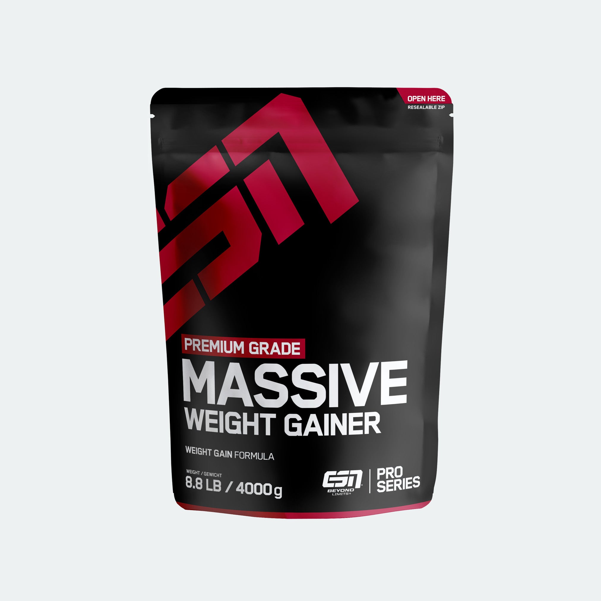 Massive Weight Gainer Für Muskel & Masseaufbau ESN