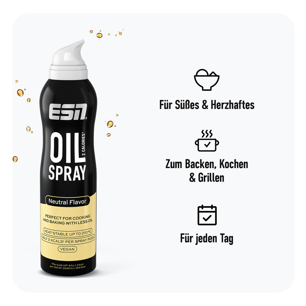 2 Kalorien Ölspray kaufen Perfekt zum Kochen & Backen ESN
